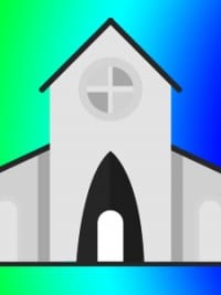 graphic of small church