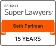 seth perlman super lawyers 15 year badge
