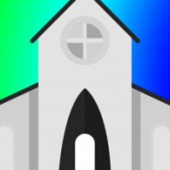 graphic of small church